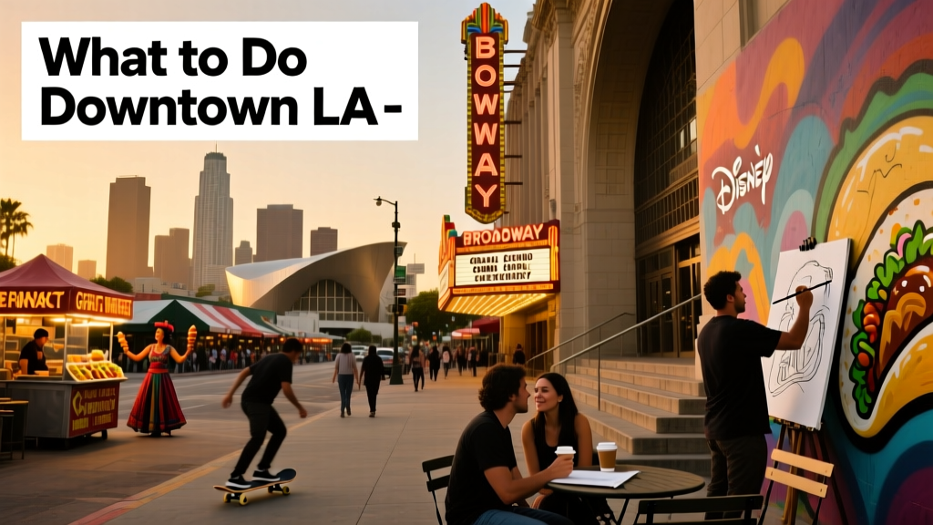 Downtown Los Angeles Story: Hidden Alleys, Historic Murals, and Unfiltered Urban Energy
