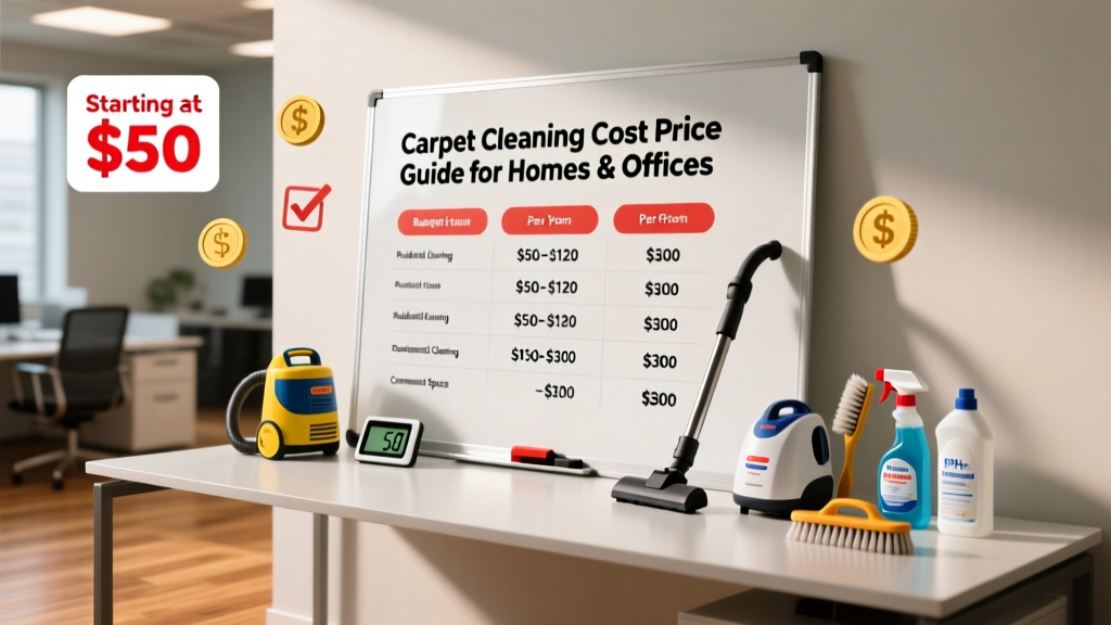 Carpet Cleaning Cost: Price Guide for Homes & Offices