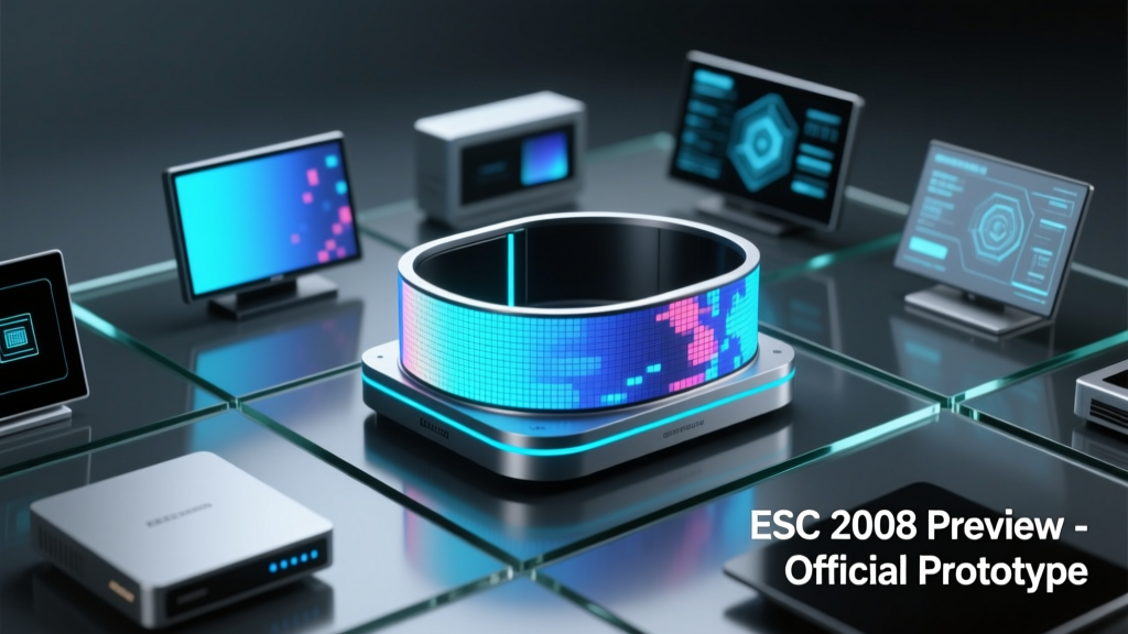 ESC 2008 Preview: Display Innovation, Power Efficiency, and the Rise of Embedded LCD Controllers