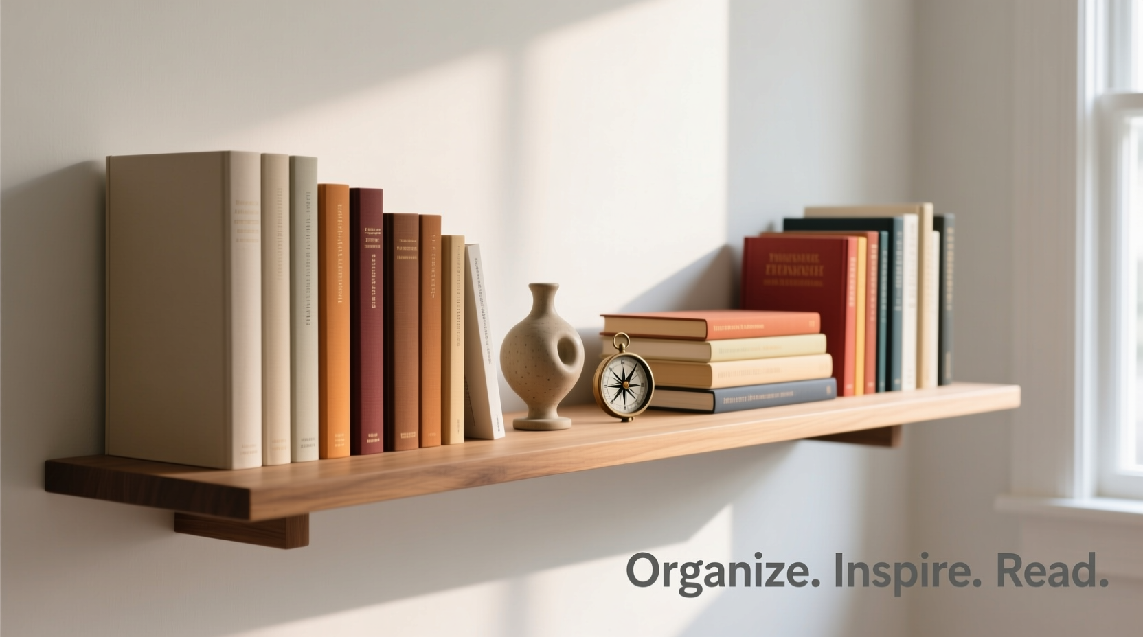 how to arrange books on a shelf for both style and easy access