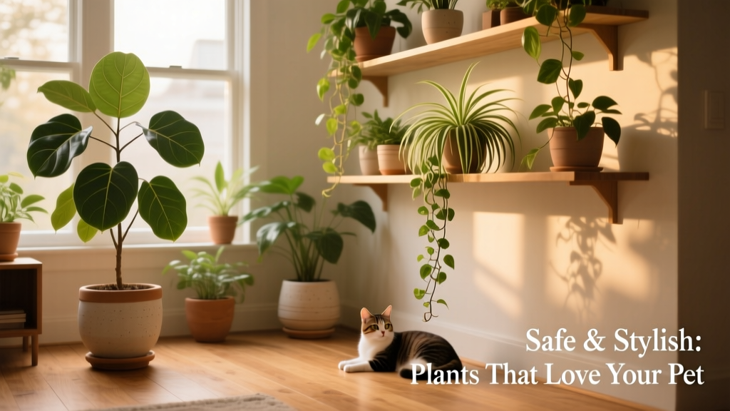 Pet-friendly plants to spruce up your home