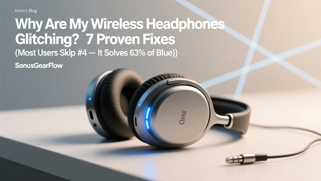 Why Wireless Headphones Glitch — 7 Fast Fixes (2026)