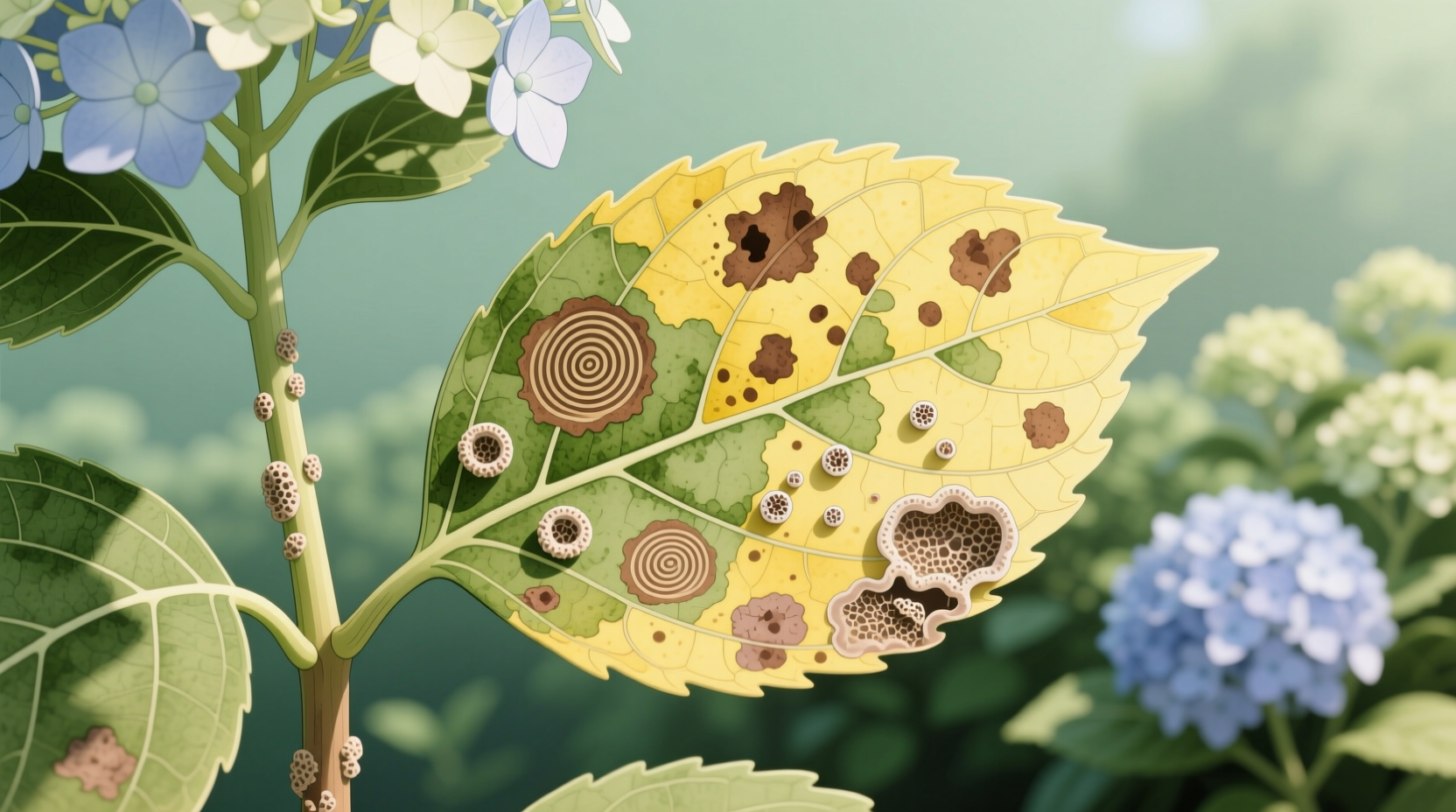 hydrangea diseases