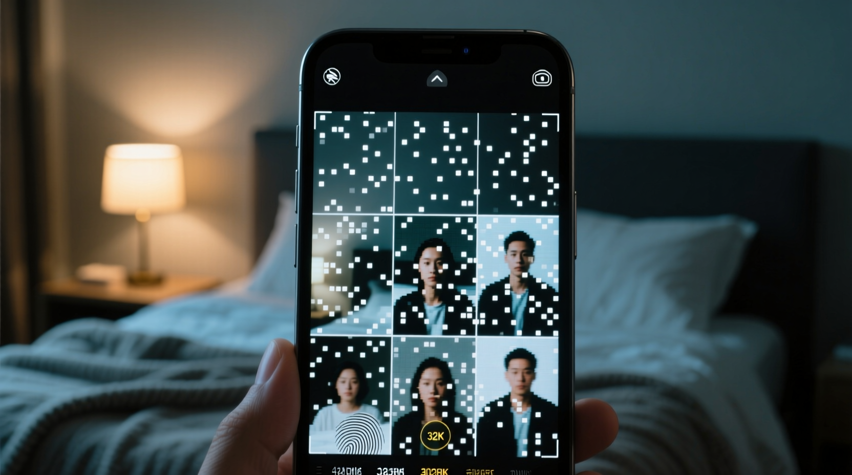 why there are dots all over your smartphone photos and