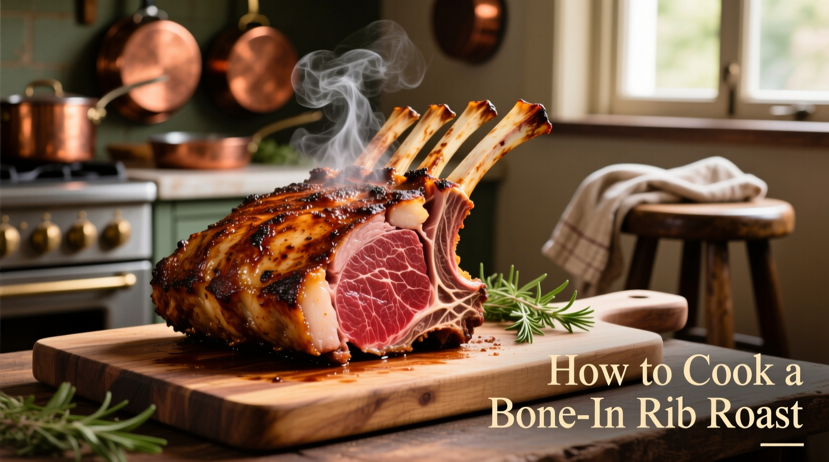 how to cook a bone in rib roast