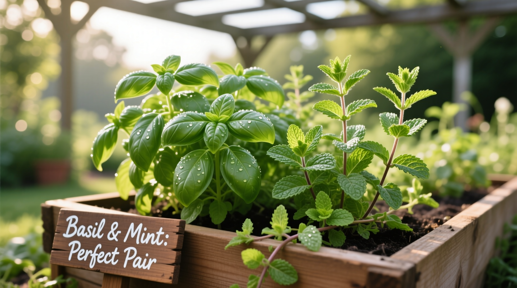 Plant Basil & Mint Together: 5 Tips | TheHomeSprouts
