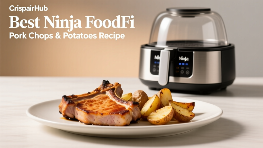 Best Ninja Foodi Pork Chops & Potatoes Recipe