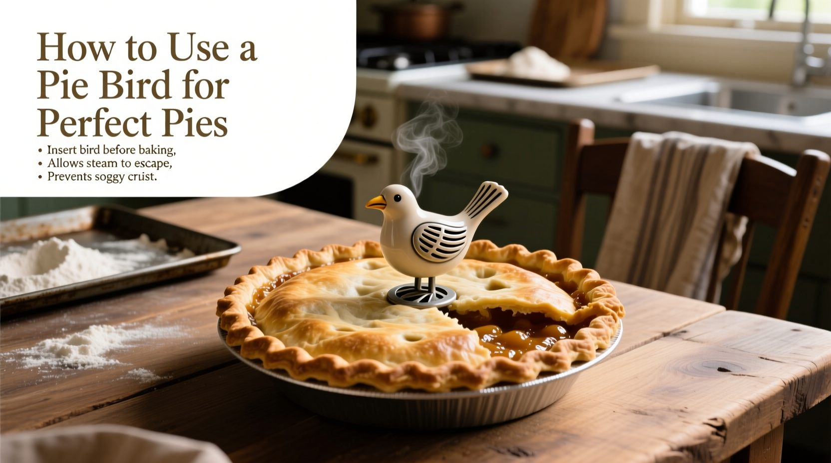 how to use a pie bird