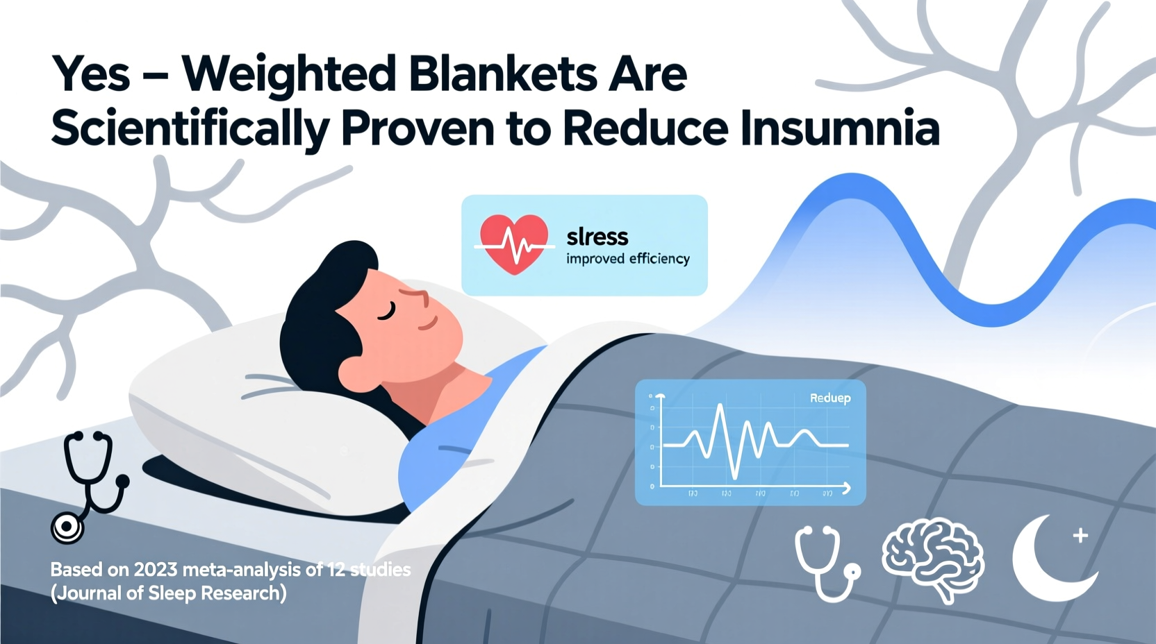 are weighted blankets scientifically proven to reduce insomnia