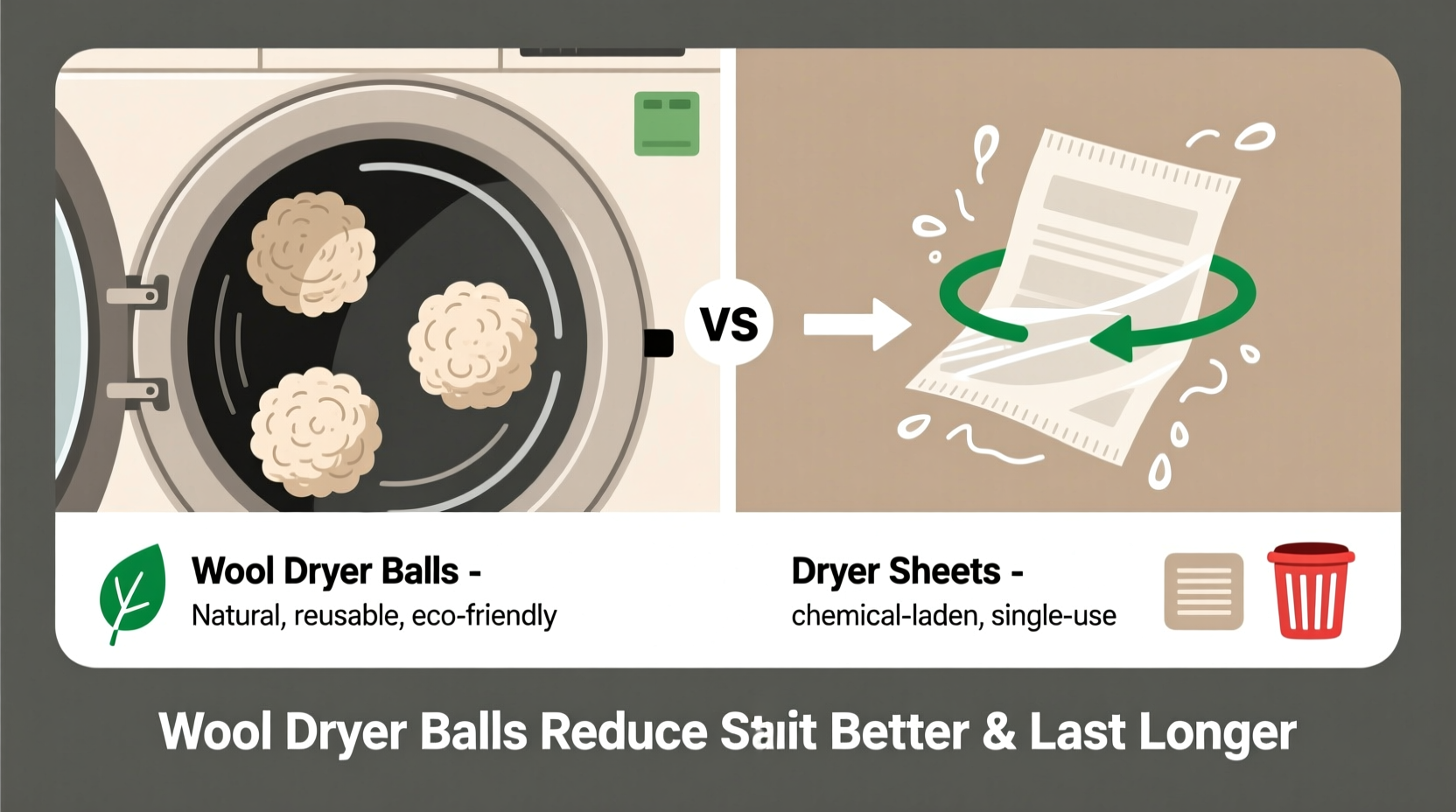 are wool dryer balls better than sheets for reducing static