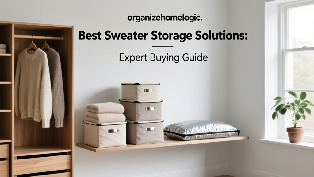 Best Sweater Storage Solutions: Expert Buying Guide
