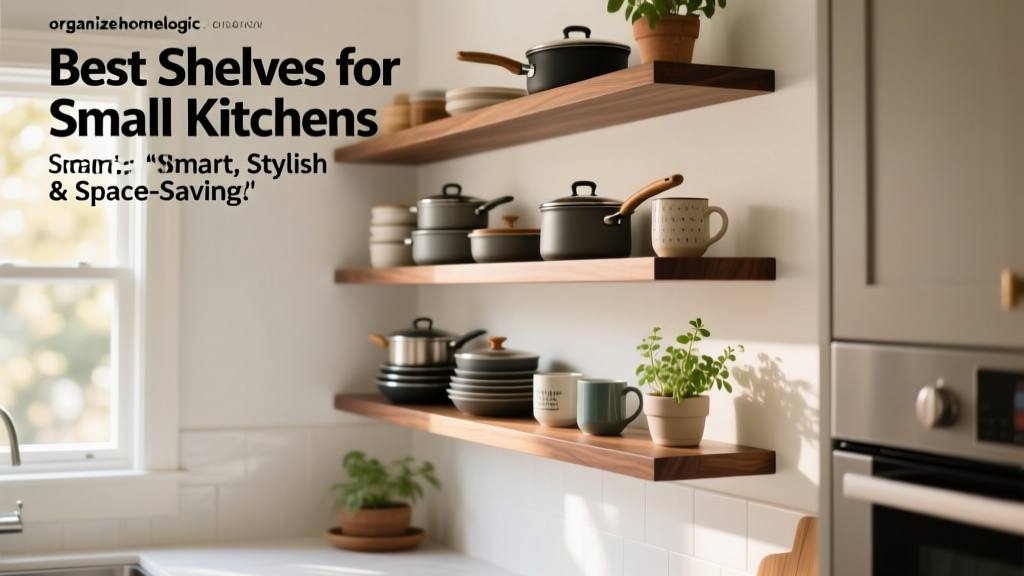 Best Small Kitchen Shelves: Smart, Stylish & Space-Saving