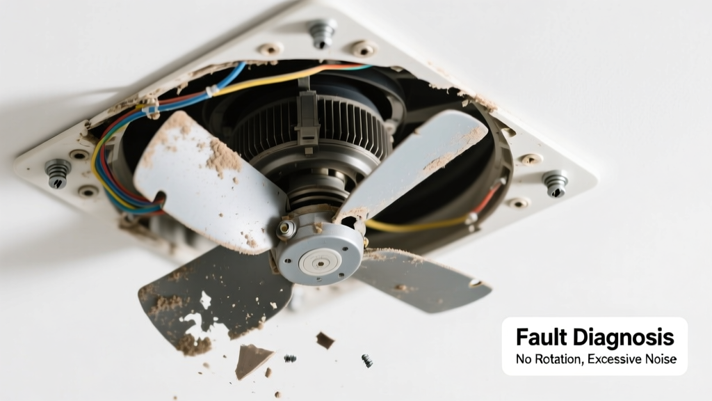 Whole House Fan Noisy and Not Working at All