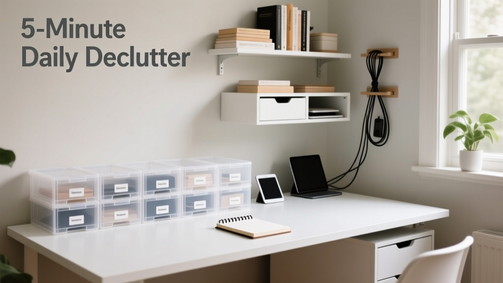 The 5-Minute Daily Declutter Habit That Actually Sticks (...