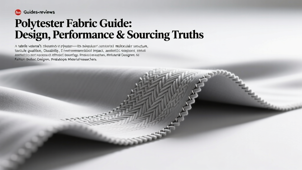 Polyester Fabric Guide: Design, Performance & Sourcing Truths