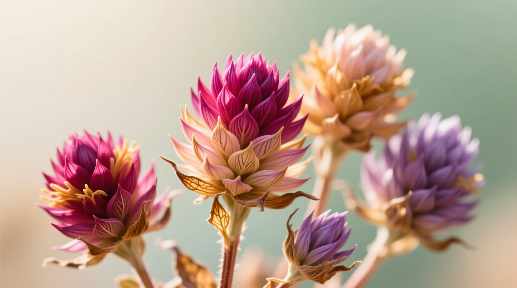 gomphrena colors