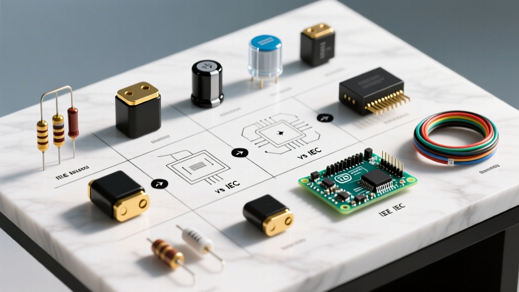Electronic Circuit Symbols: IEEE vs IEC Standards and Reference Chart