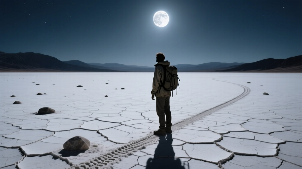 Racetrack Playa at Full Moon: A Budget Backpacker’s Guide to Death Valley’s Sailing Stones Phenomenon