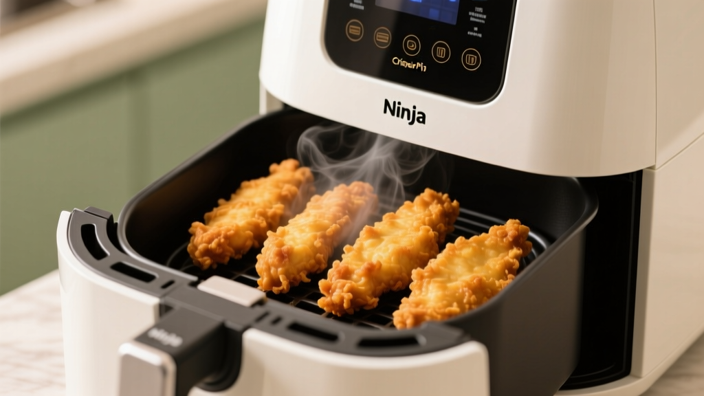 Crispy Ninja Foodi Chicken Tenders (No Oil, No Fail)