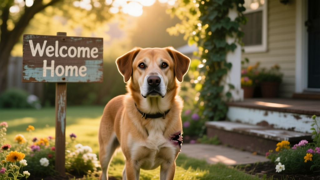 Pancake the Rescue Dog Has Been Waiting 3 Years for a New Family After Being Hit By a Car