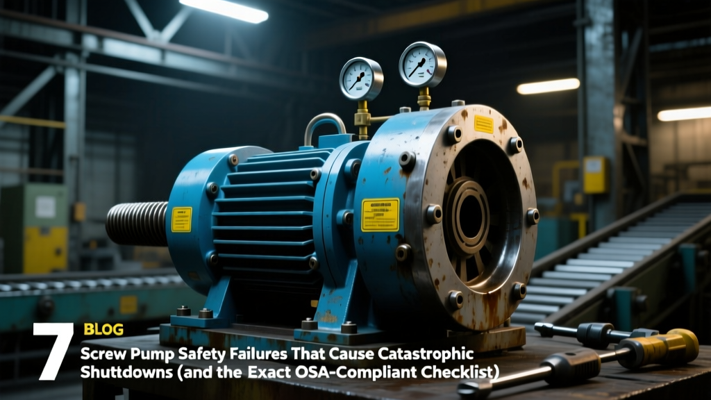 7 Screw Pump Safety Failures & OSHA Checklist