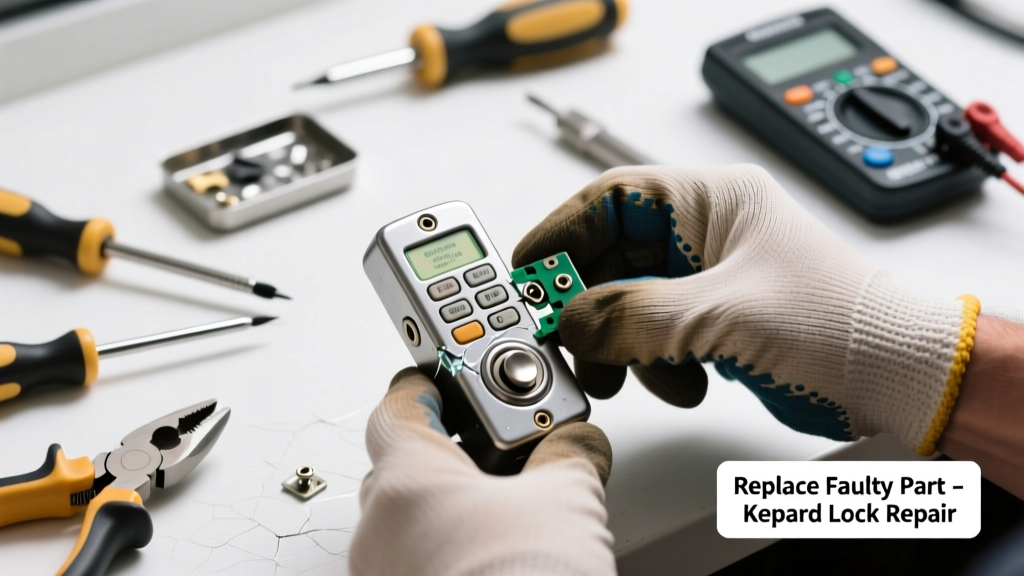 Keypad Lock Not Responding? Replace the Faulty Part