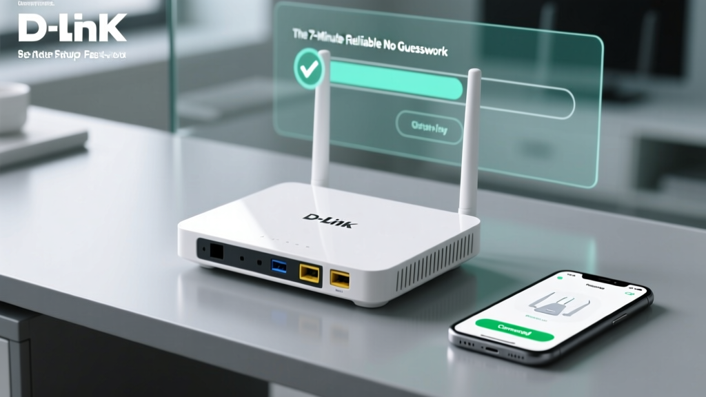 D-Link Router Setup Fast Reliable No Guesswork: The 7-Minute Plug-and-Play Guide That Eliminates Configuration Anxiety (Even for Non-Tech Users)