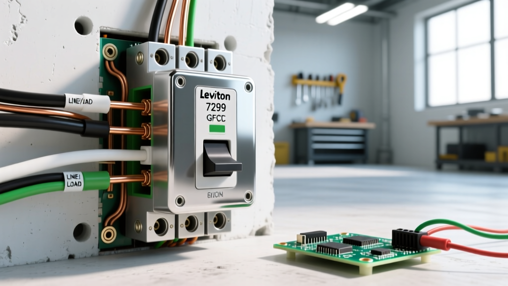 How to Connect a GFCI Switch Combo: Leviton 7299 Wiring Diagram & Terminal Guide