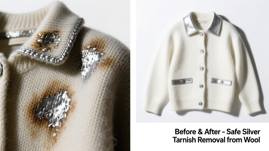 How to Remove Silver Tarnish from Wool Safely