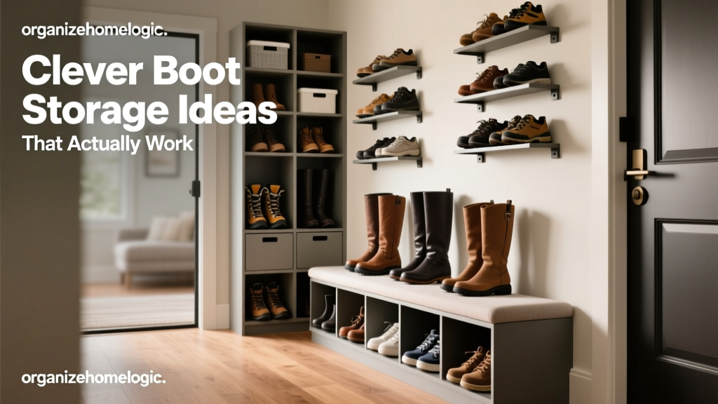 Clever Boot Storage Ideas That Actually Work