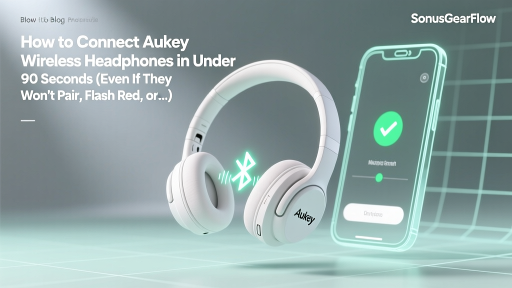How to Connect Aukey Wireless Headphones (2026)