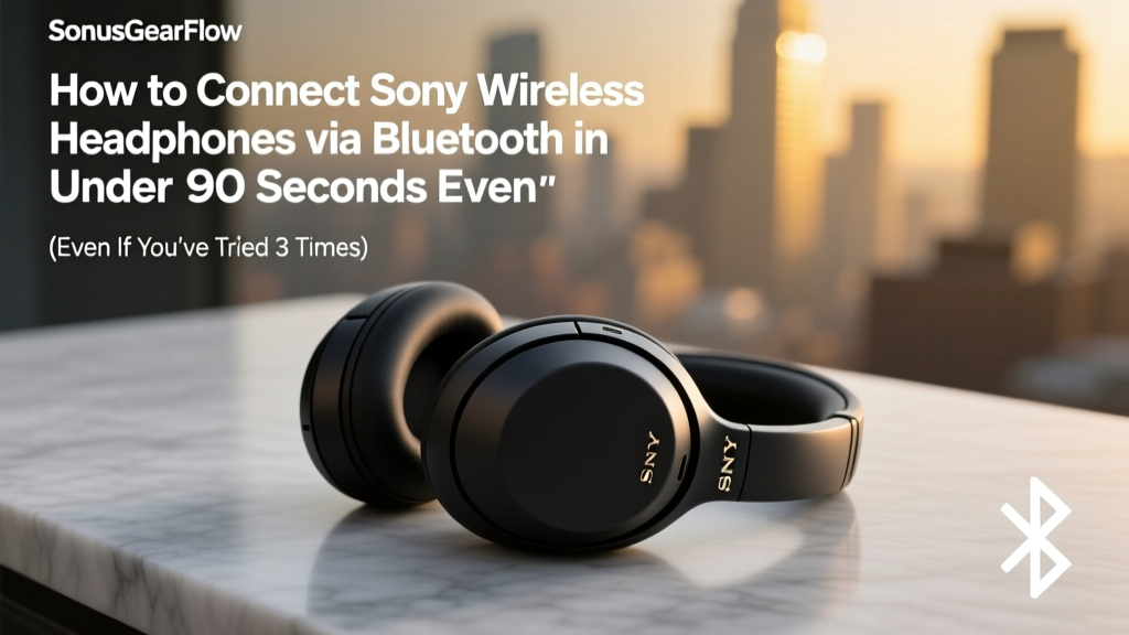 Sony Bluetooth Headphones Connection Guide (2026)
