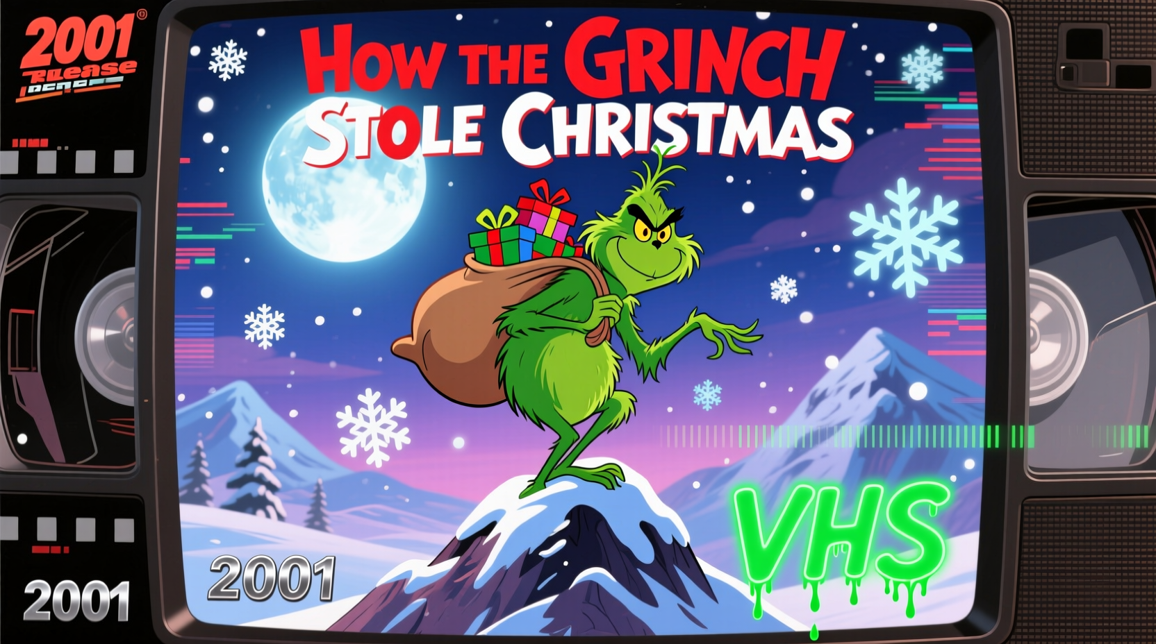 how the grinch stole christmas 2001 vhs