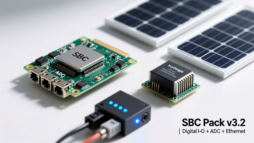 SBC Packs: Integrating Digital I/O, ADC, DAC, and Ethernet in Embedded Power Systems
