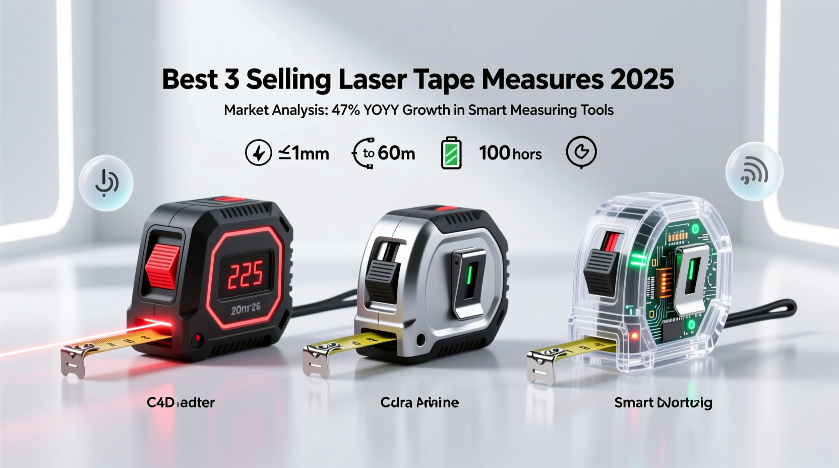 best selling laser tape measure
