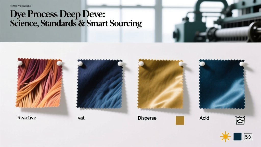 Dye Process Deep Dive: Science, Standards & Smart Sourcing
