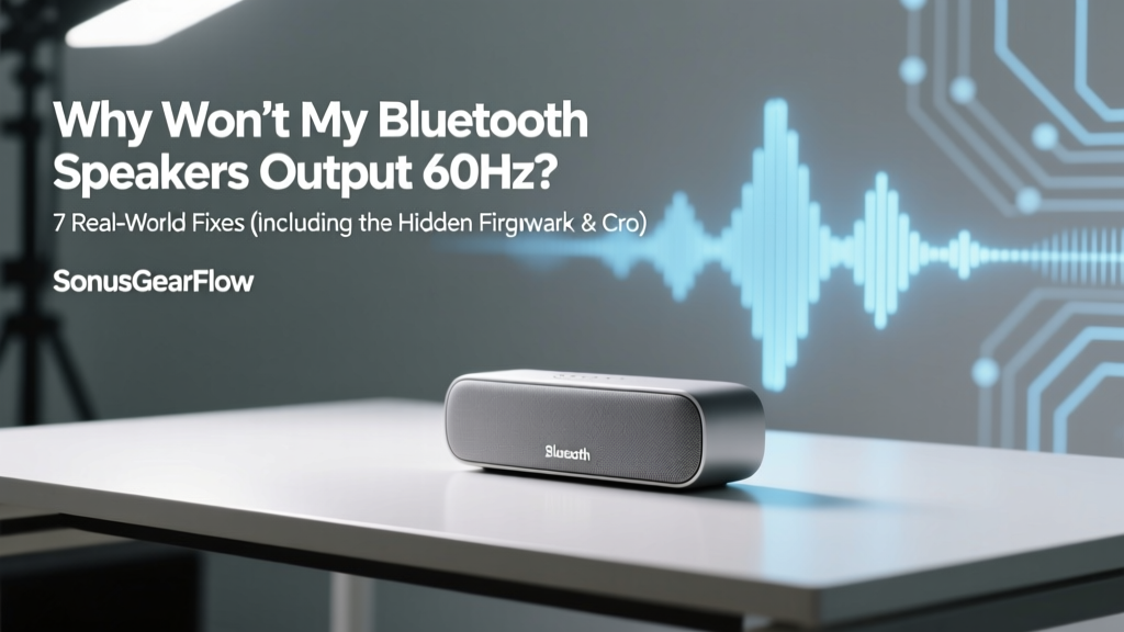 Why Won’t My Bluetooth Speakers Output 60Hz? (2026)