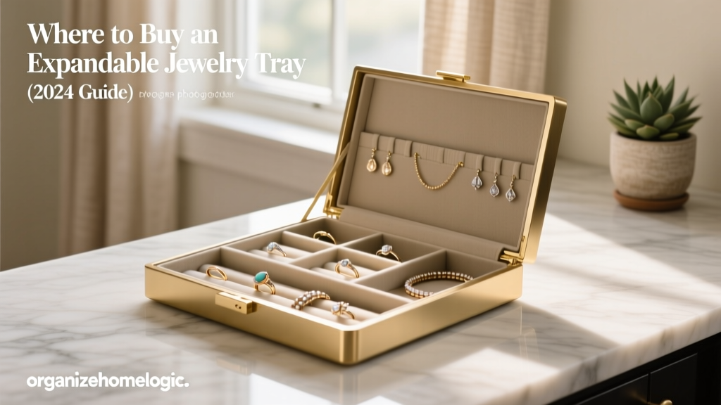Where to Buy an Expandable Jewelry Tray (2024 Guide)