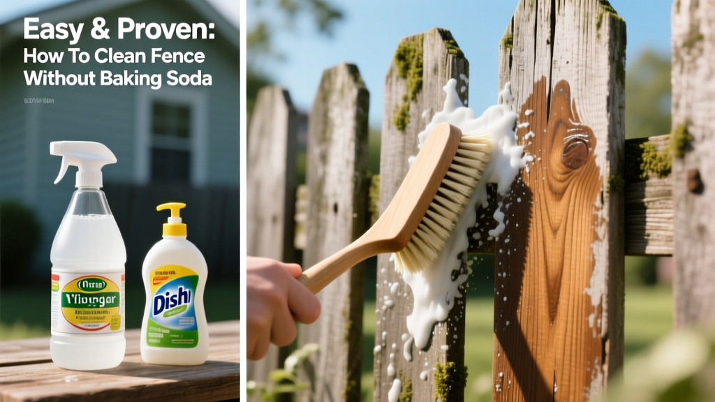 Easy & Proven: How To Clean Fence Without Baking Soda