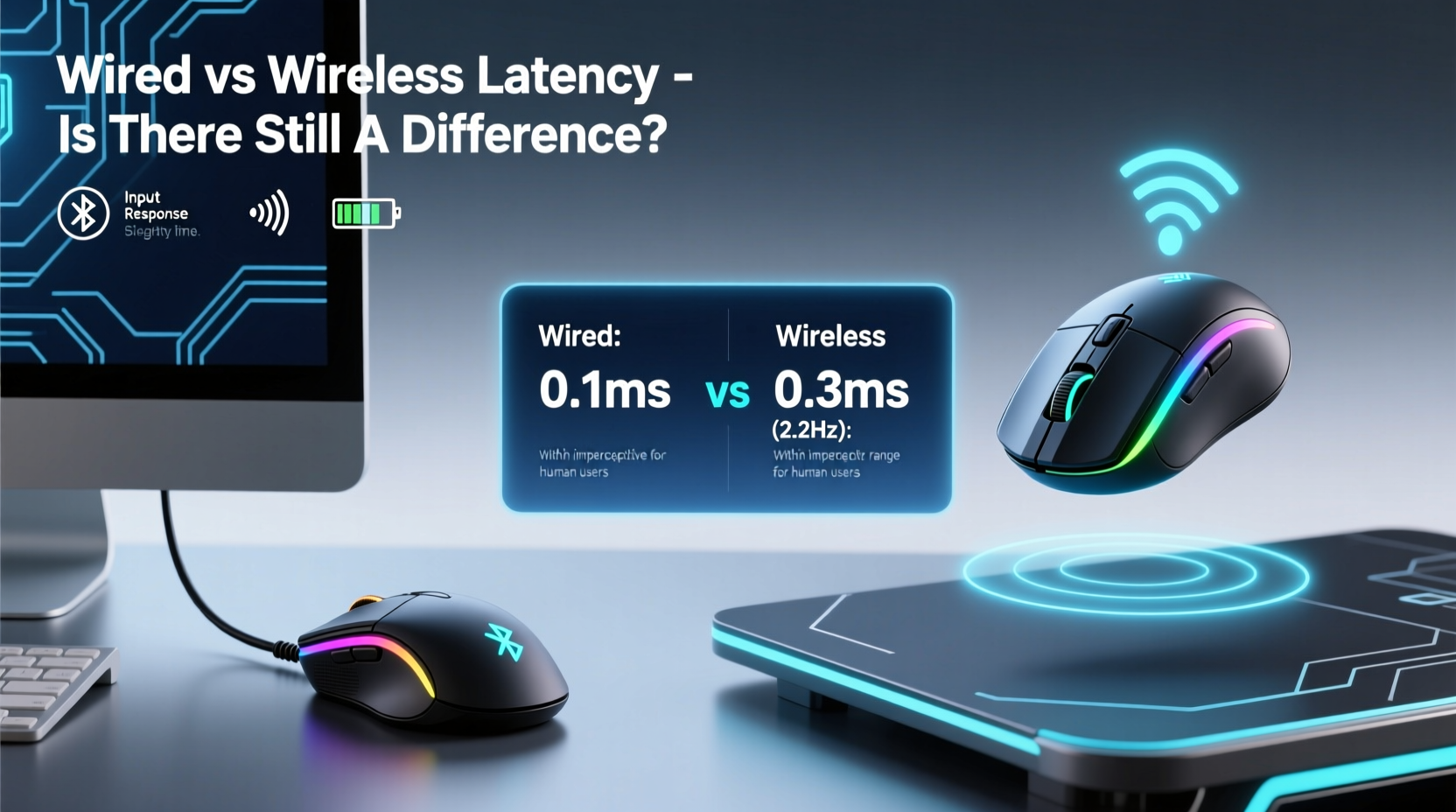 wired mouse vs wireless latency is there actually a difference anymore