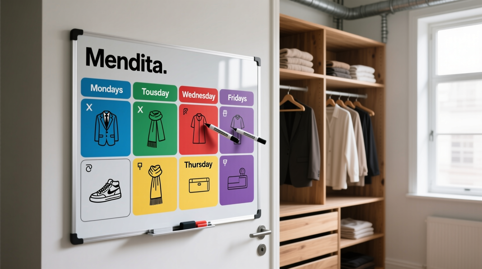 closet organization tips whiteboard worth it