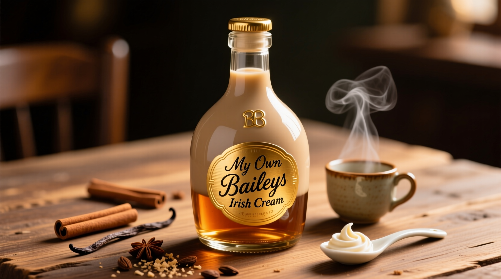 make your own baileys irish cream