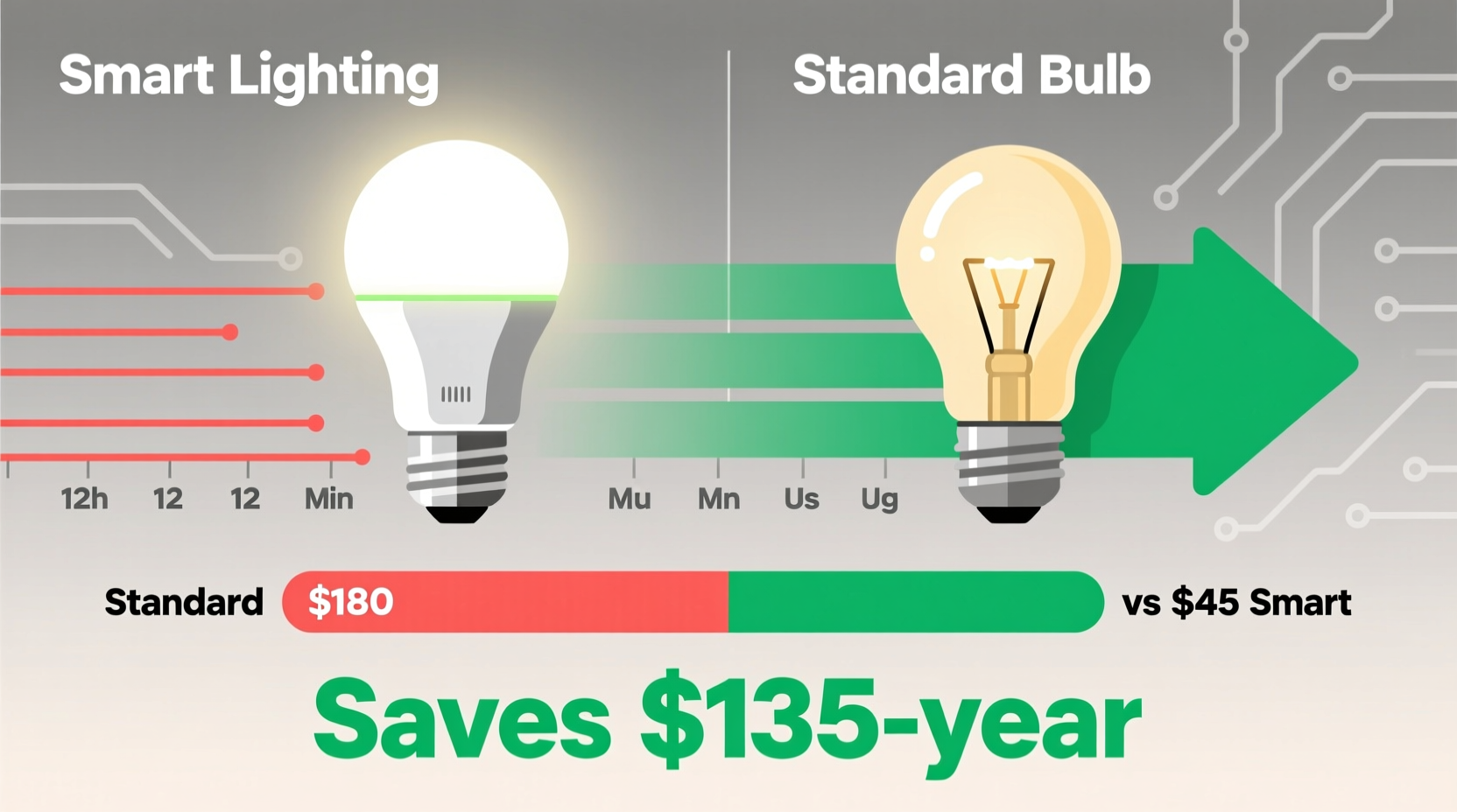 smart bulb vs regular bulb can smart lighting actually save money