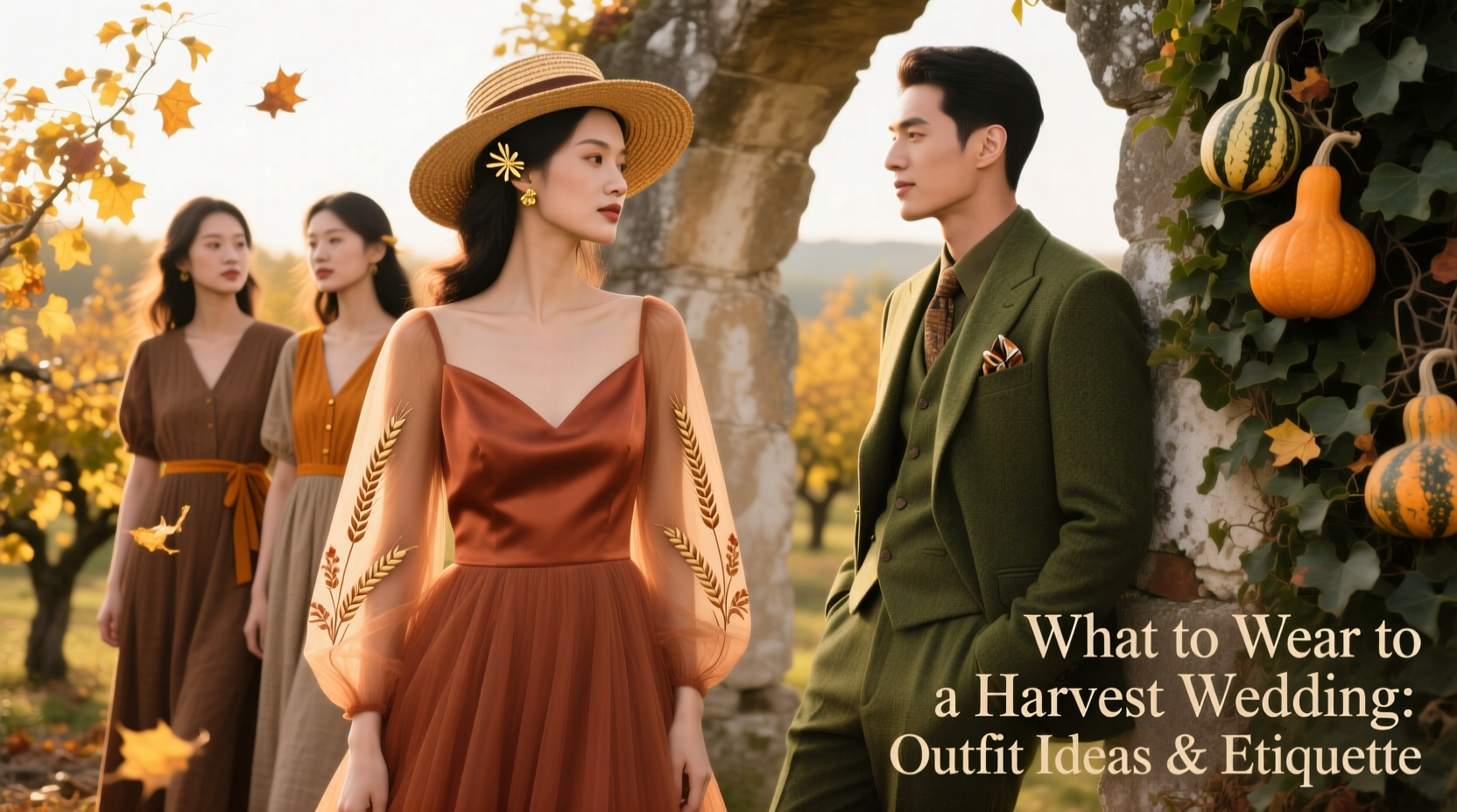 a harvest wedding cast