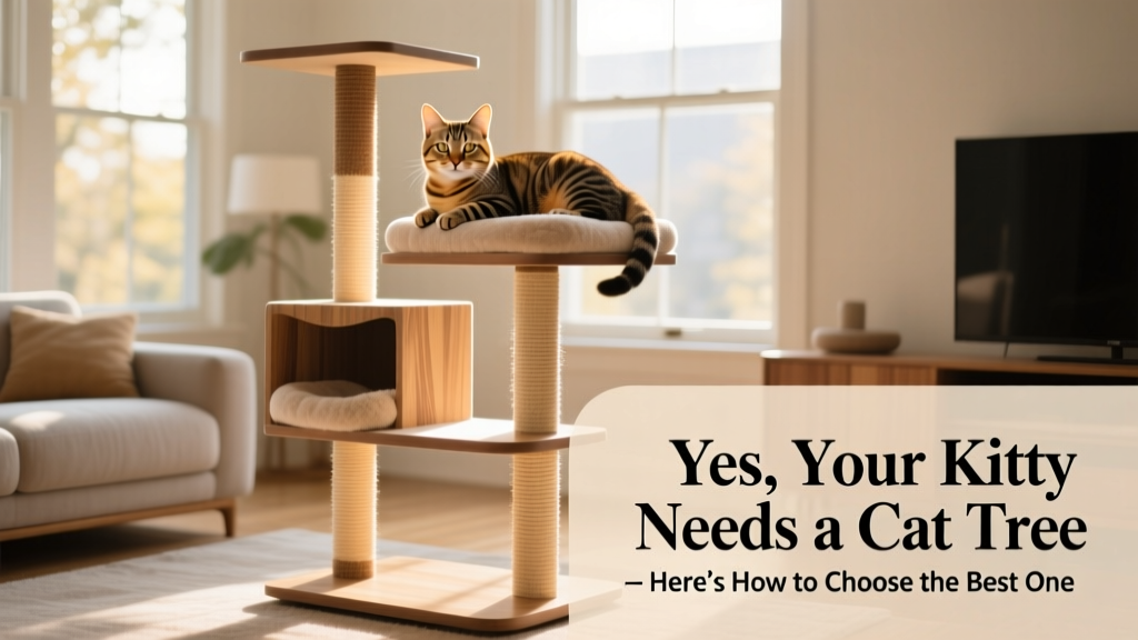 Yes, Your Kitty Needs a Cat Tree – Here’s How to Choose the Best One