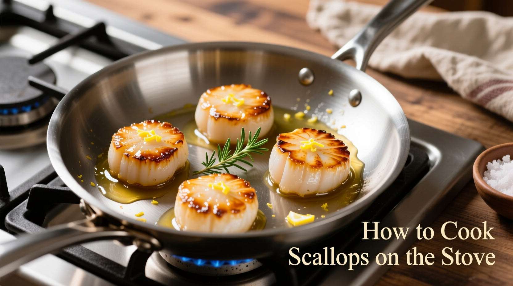 Perfect Stovetop Scallops: Quick & Foolproof Method