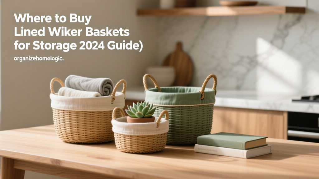 Where to Buy Lined Wicker Baskets for Storage (2024 Guide)