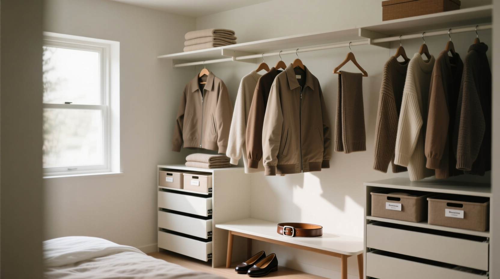 closet organization tips for minimalist gamers