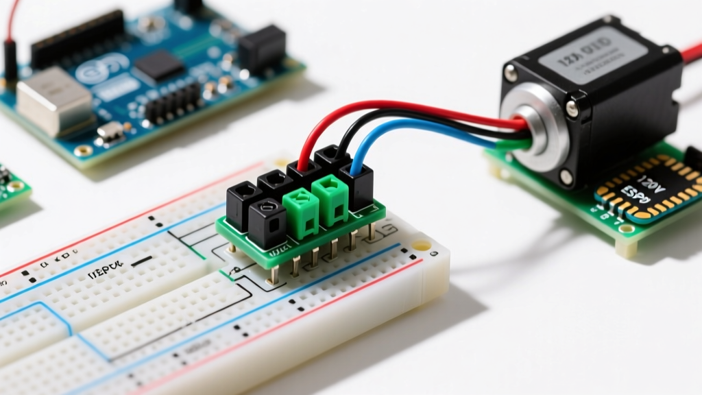 Wiring Diagram for a 4 Pin Relay: Motor Control Tutorial