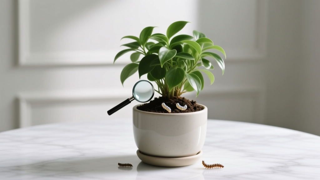 Worms in Indoor Plants: Causes & Non-Toxic Fixes